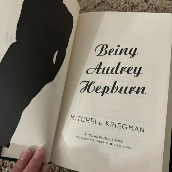 Being Audrey Hepburn by Mitchell Kriegman hardback book - Picture 3 of 5
